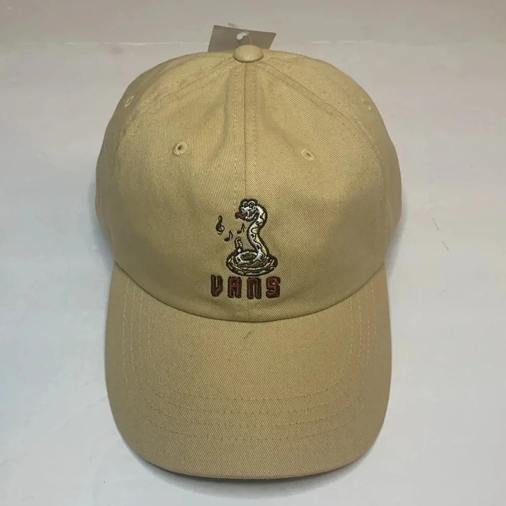 Vans Tan Cap Wilbar Curved Bill New